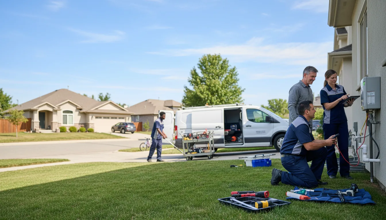 Tankless water heater service in Nara Visa, NM